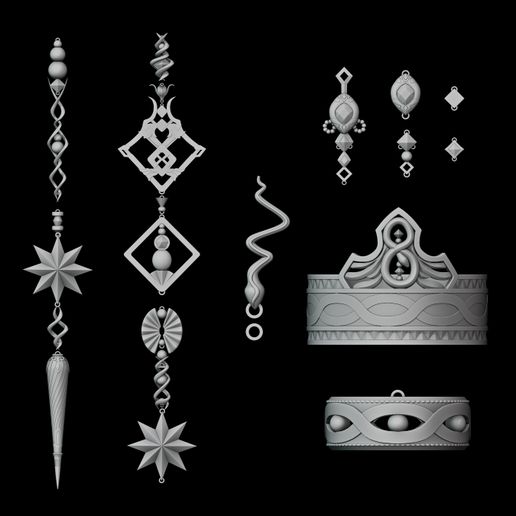 Ena-the-curator-infinity-nikki-cosplay-prop-2.jpg Ena The Curator - Arms Accesories - Infinity Nikki Cosplay Prop