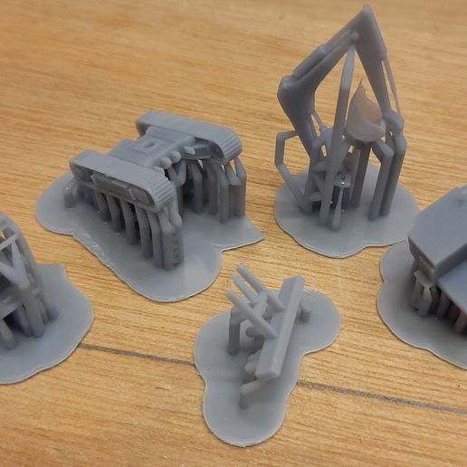 JCB-86-Printed-Parts.jpg JCB 86 Mini Digger N Gauge 1:148 Scale