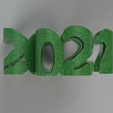 Klee2021-2.png Télécharger fichier STL gratuit Trèfle 2021 • Plan pour imprimante 3D, TimBauer-TB3Dprint