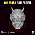 13.png Oni Collection Head Collection for Action Figures