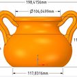 pot07-21.jpg pot vase cup vessel pot07 for 3d-print or cnc