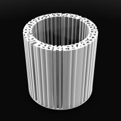 Pi-vase-v2.jpg Бесплатный 3D файл Ваза Pi / держатель для ручек・Шаблон для 3D-печати для загрузки