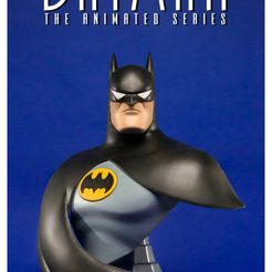 01.jpg STL file Batman Bust - Batman The Animated Series・Model to download and 3D print