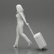 3DG-0012.jpg Fichier 3D 2 Femme d'affaires en chemise et pantalon tirant une valise marchant dans un terminal d'aéroport・Objet imprimable en 3D à télécharger