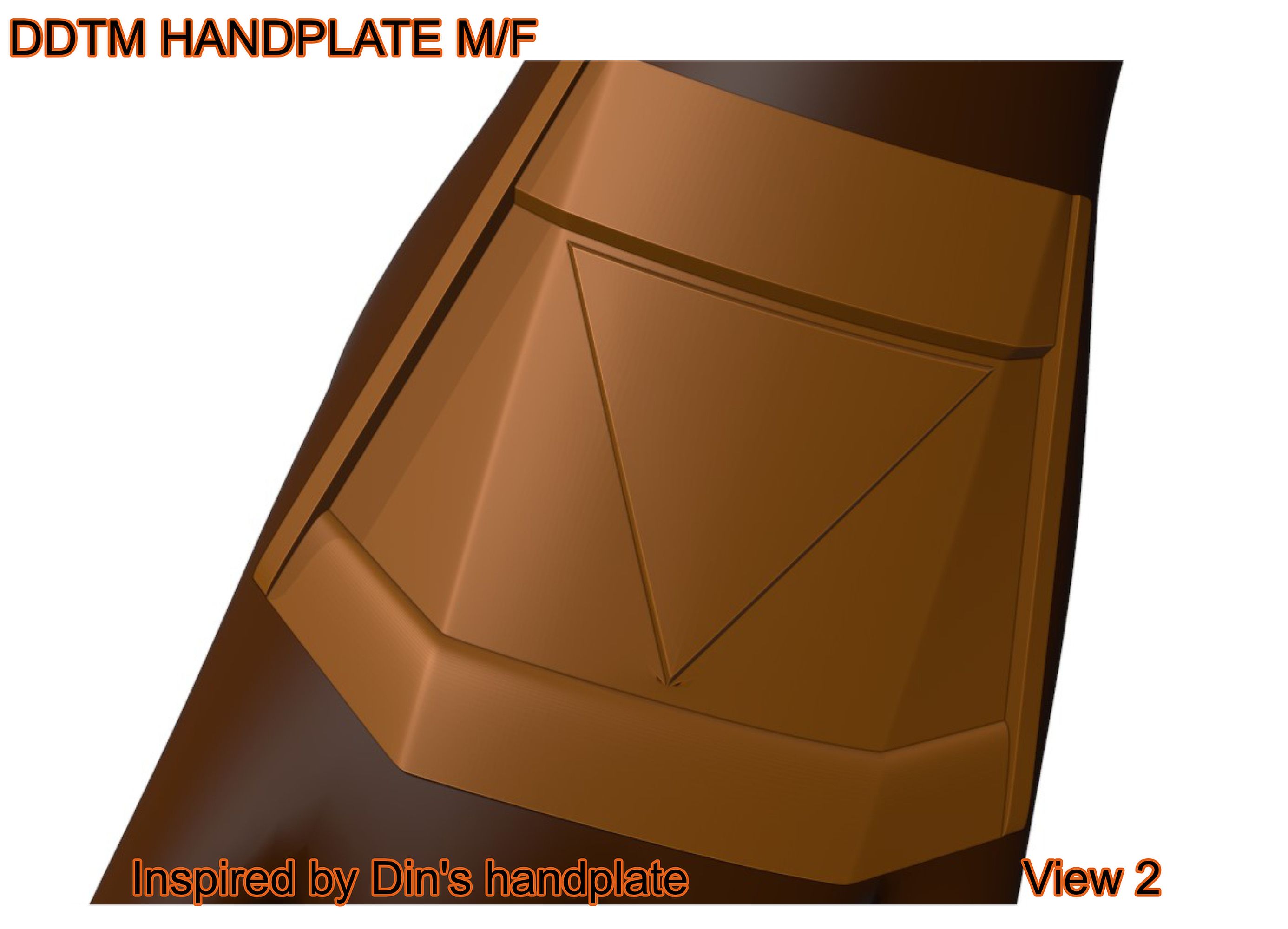 Download file Hand Armor [DD] • 3D print design • Cults