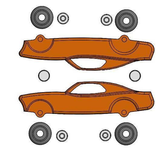 🚗 block car・ STL File for ・Cults