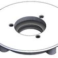1._Filament_Dispenser_Bearing.jpg Filament Kurutuculu 3D Yazıcılar için Yatay Çift Baskı Yatağı (Kurutucu Uzatmalı)