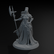 Female_Warrior3.004.png Medieval Hero Mega Pack  10 Fantasy Characters STL OBJ
