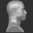 11.jpg Michael B Jordan bust for 3D printing