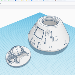 2023-05-10-17_17_56.png STL file Shuttle-Capsule-hidden secret chamber・3D printing template to download
