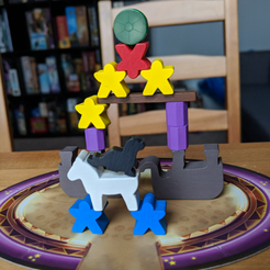 Screenshot_233.png STL file Meeple Circus・3D printing idea to download