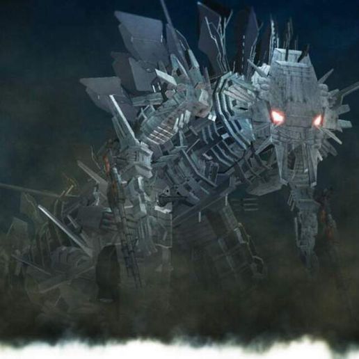 Mechagodzilla Polycaps 3D model