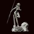 wip4.jpg Asuka Langley - Neon Genesis Evangelion - 3d print figurine