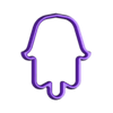 hamsa v1.stl Hamsa - oriental decoration