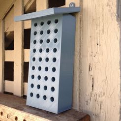 IMG_0651.jpg STL-Datei Mason bee hotel kostenlos・3D-druckbares Modell zum herunterladen