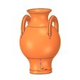 amphore12-04.jpg amphora greek cup vessel vase v12 for 3d print and cnc