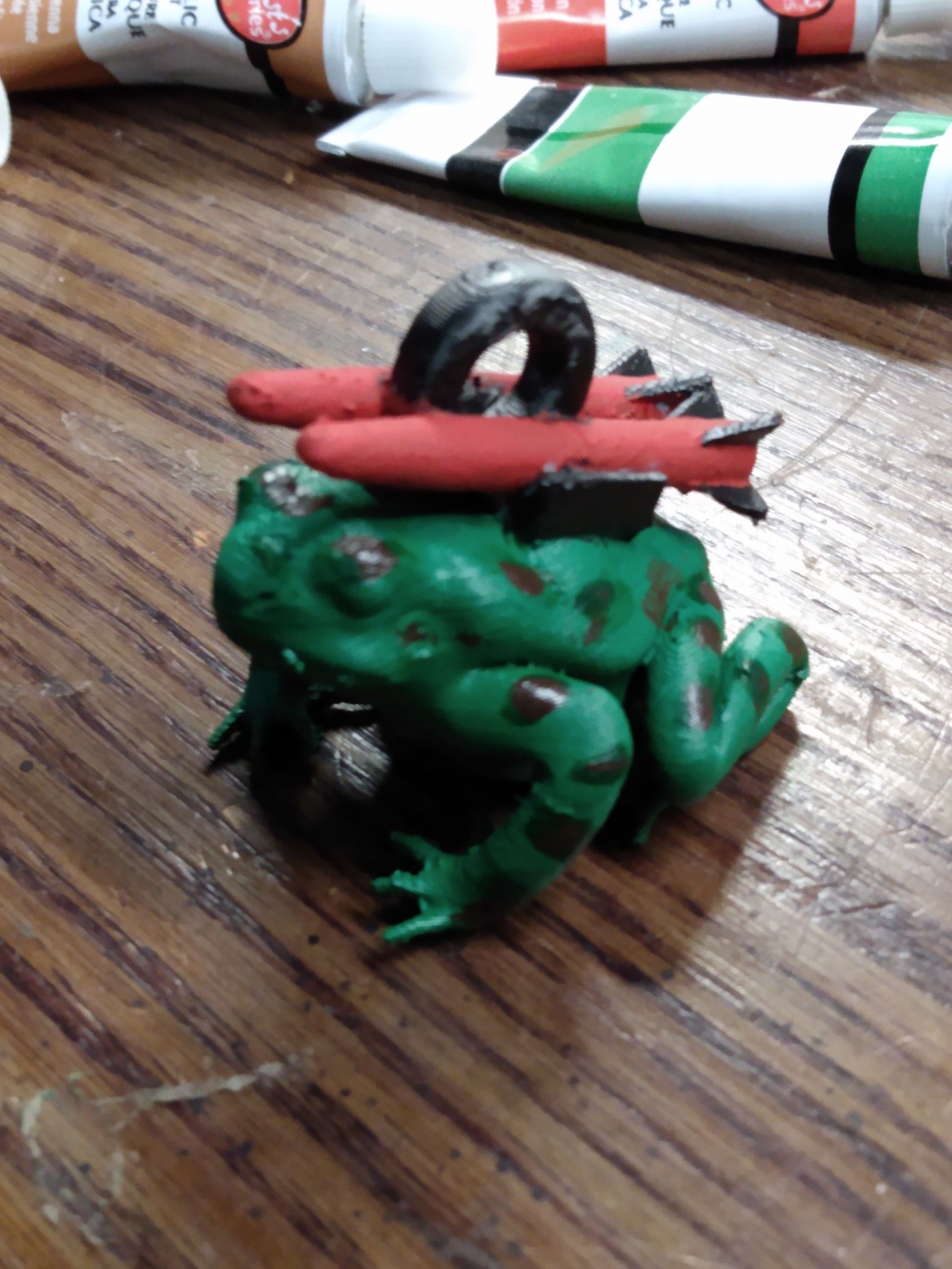 Download free STL file missile toad with ring • 3D printable model ・ Cults