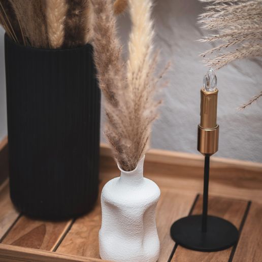 Vase in fuzzy design - 3D model önizlemesi