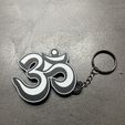 Image-2026-07-13T040013.580.jpg Om (ॐ) symbol keychain