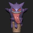 ice-cream-gengar-1.jpg Pokemon - Ice Cream Gastly, Haunter and Gengar