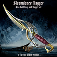 pre.png Fantasy Gleamdance Dagger/Cold Snap/Dagger +2 Baldurs Gate 3 STL