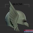 Hawkman_helmet_3d_print_model-14.jpg Hawkman Cosplay - Hawkman Helmet DC Comics - Black Adam Movie