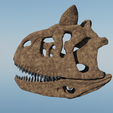 Carnotaurus-skull-30cm-3d-print-3d-model-1.png Череп карнотавра 30 см 3d печать 3d модель