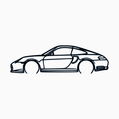 Porsche-911-996-Carrera-4.png Fichier STL Porsche 911 (996) Carrera 4・Modèle à télécharger et à imprimer en 3D