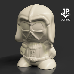 OTOÑO-22_014.png STL-Datei DARTH VADER_CHIBI_STAR WARS_SCHWEINCHEN BANK・3D-Drucker-Vorlage zum herunterladen