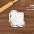 06.jpg Skunk Cookie Cutter Set