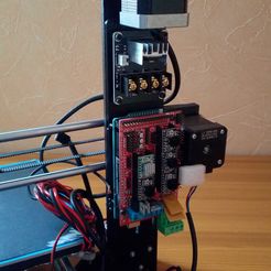 Ramps_0.jpg Free STL file RAMPS support + Mosfet Prusa-i3・Design to download and 3D print