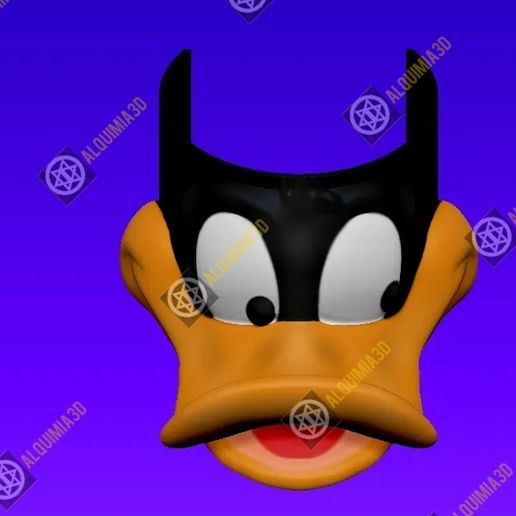 Daffy Duck (Daffy Duck) APPLIQUE FOR MUG - 3D model önizlemesi