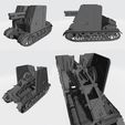12.jpg 15 cm sIG 33 (Sf) auf Panzerkampfwagen 1 Ausf B -Sturmpanzer I Bison- 1/56(28mm)