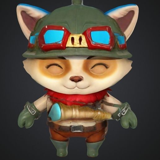 Teemo League of Legends 3D model