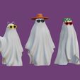 Ghosts-3.jpg Free STL file Anti-Hero Ghosts (Taylor Swift)・3D printer design to download