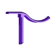 headphone holder - body.STL STL file headphone holder - snake・3D printing idea to download
