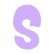 S.stl Letters and Numbers DRAGON BALL Z | Logo