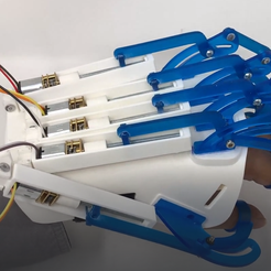 EXO6.png STL file Electronic Hand Exoskeleton - Electronic Hand Exoskeleton・3D printer design to download