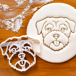 Snímek-obrazovky-2022-11-19-214114.png STL file Border Terrier cookie cutter・Model to download and 3D print
