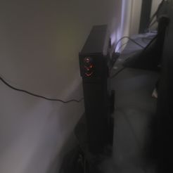 20220712_212242.jpg Free STL file led cover livebox 5 + vertical stand・3D printer design to download