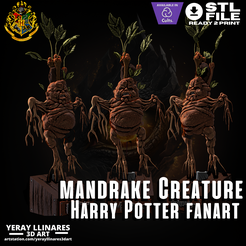 2.png Mandragora Creature - Harry Potter