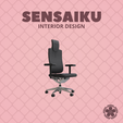 24.-Headline-Office-Swivel-Chair-1.png Réplique miniature 1:12 Claudio Bellini et Mario Bellini 24. Headline Office Swivel Chair pour maison de poupée miniature - Impression 3D Téléchargement instantané - Miniature Furniture Designer Series