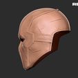 4.jpg Redhood DC Mask 3D print Model