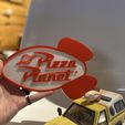 unnamed-3.jpg Pizza Planet Restaurant Logo Toy Story Pixar - Multicolour Print