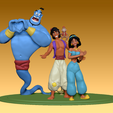 1.png aladdin jasmine genio abu lindo paquete de aladdin disney película de dibujos animados