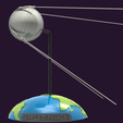 2.png Sputnik - 1 for SLA printers 3D print model