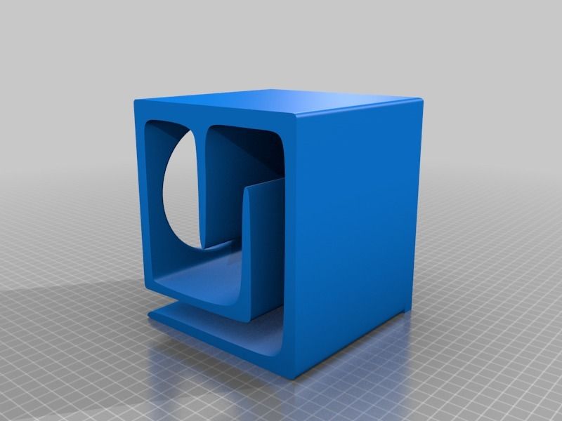 Free 3D file Speaker Enclosure with baffles for 4" Speaker・Template to