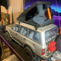 130326532_775690122984499_1458215601244916246_n.jpg 3D file 1/10 scale Roof Tent casing・3D print object to download