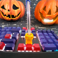 Firefly-20230926085406.png Halloween Cherry MX Keycaps Jack O Lantern