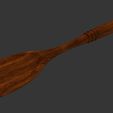 wooden_spatula_render8.jpg Wooden Spatula 3D Model